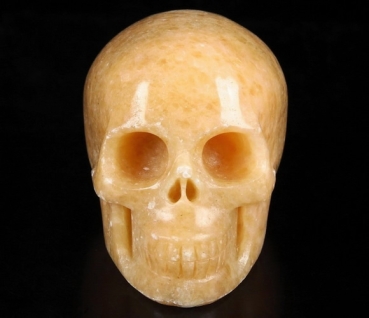 Skull Oranger Aventurin